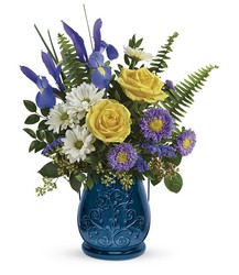 E200A Sapphire Garden Bouquet 